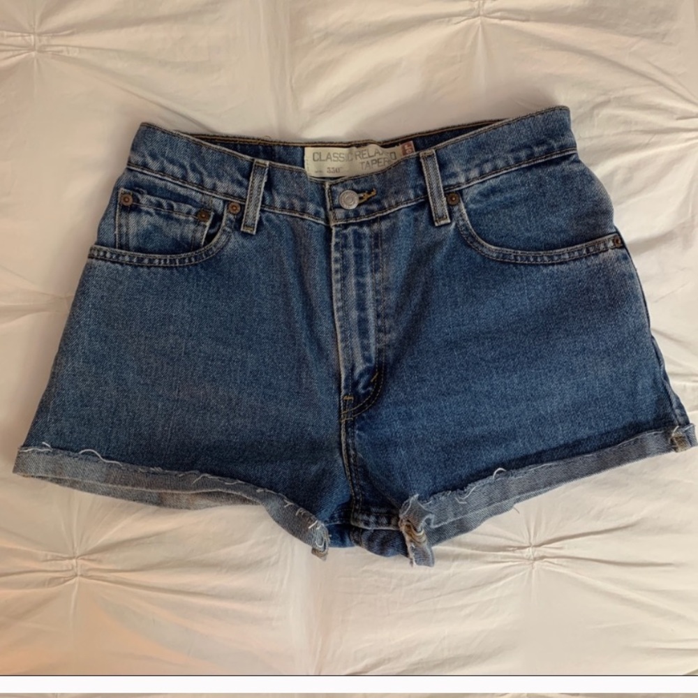 LEVIS 550 DENIM SHORTS